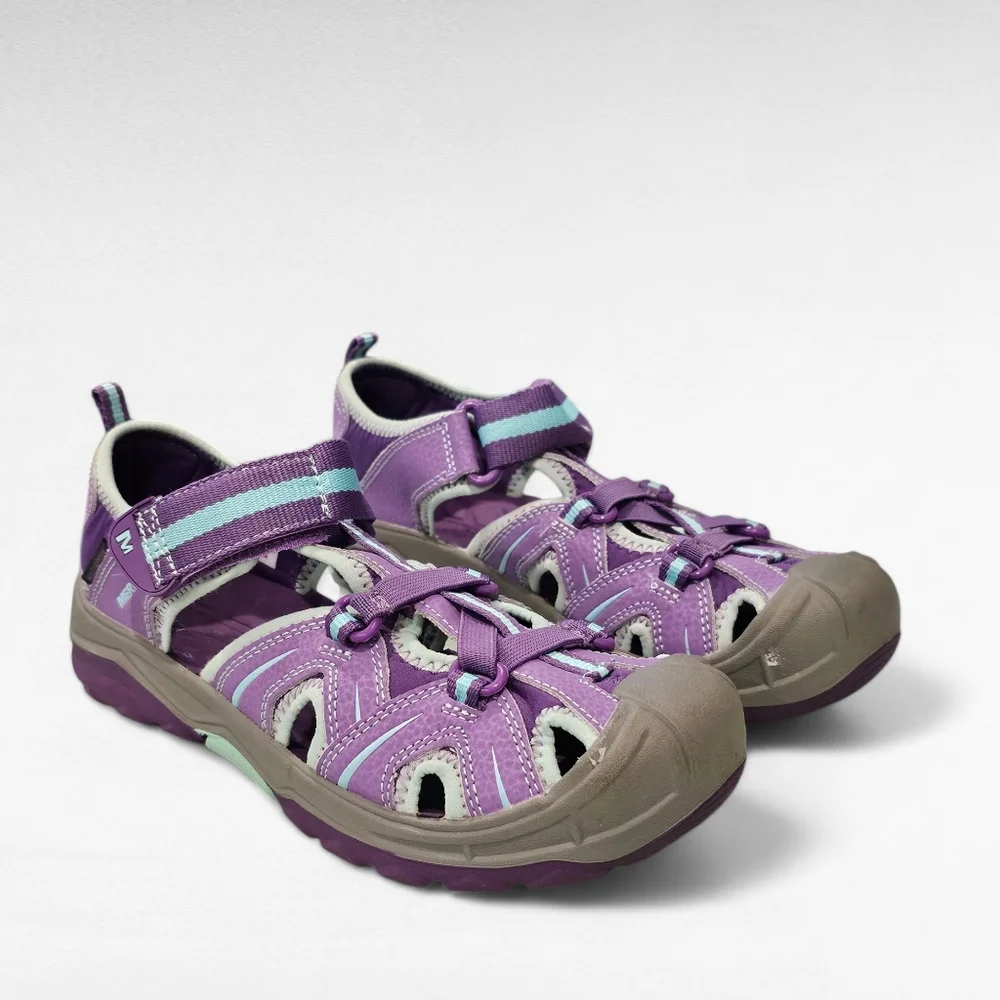 Merrell Hydro Hiker Sandal Purple and Blue Girls Size 4 M